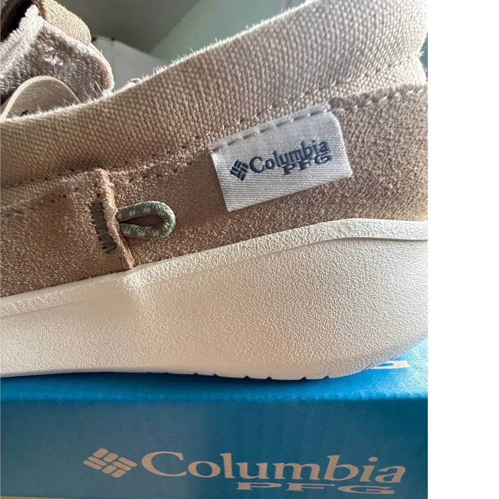 Columbia PFG‎ Boatside Mens Slip On Shoes Ancient Fossil BM9920-271 Size 7 NEW